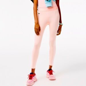 NWT Lacoste X Bandier Rib-Knit Sport Leggings